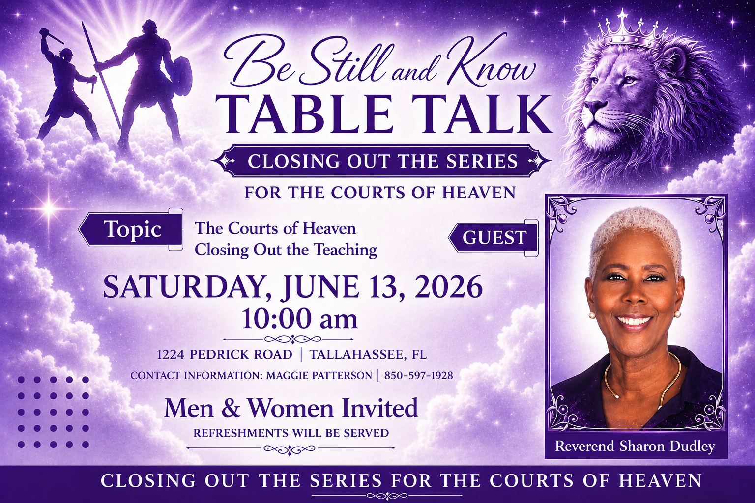 Be Still and Know TABLE TALK