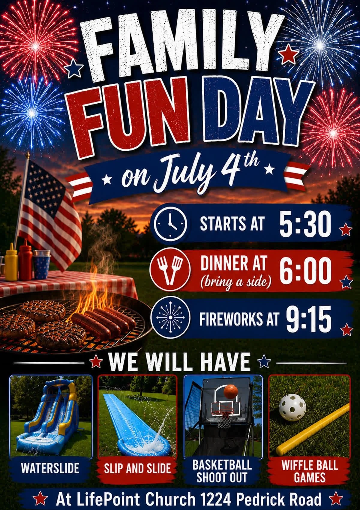 July Fourth Celebration &amp; Family Fun Day