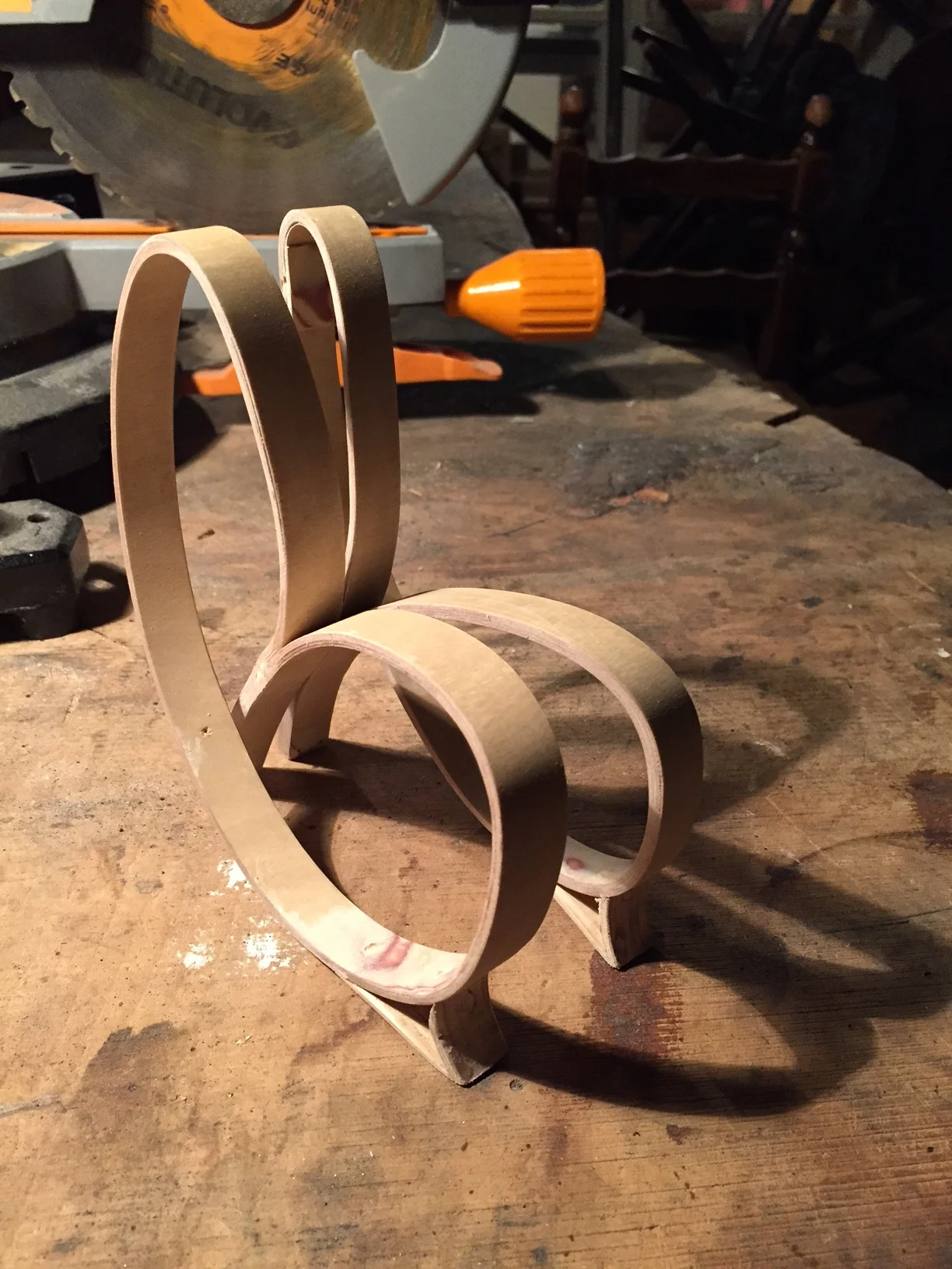 split easy chair (fifth scale model)