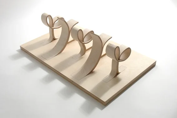 peel bar chairs (fifth scale model)