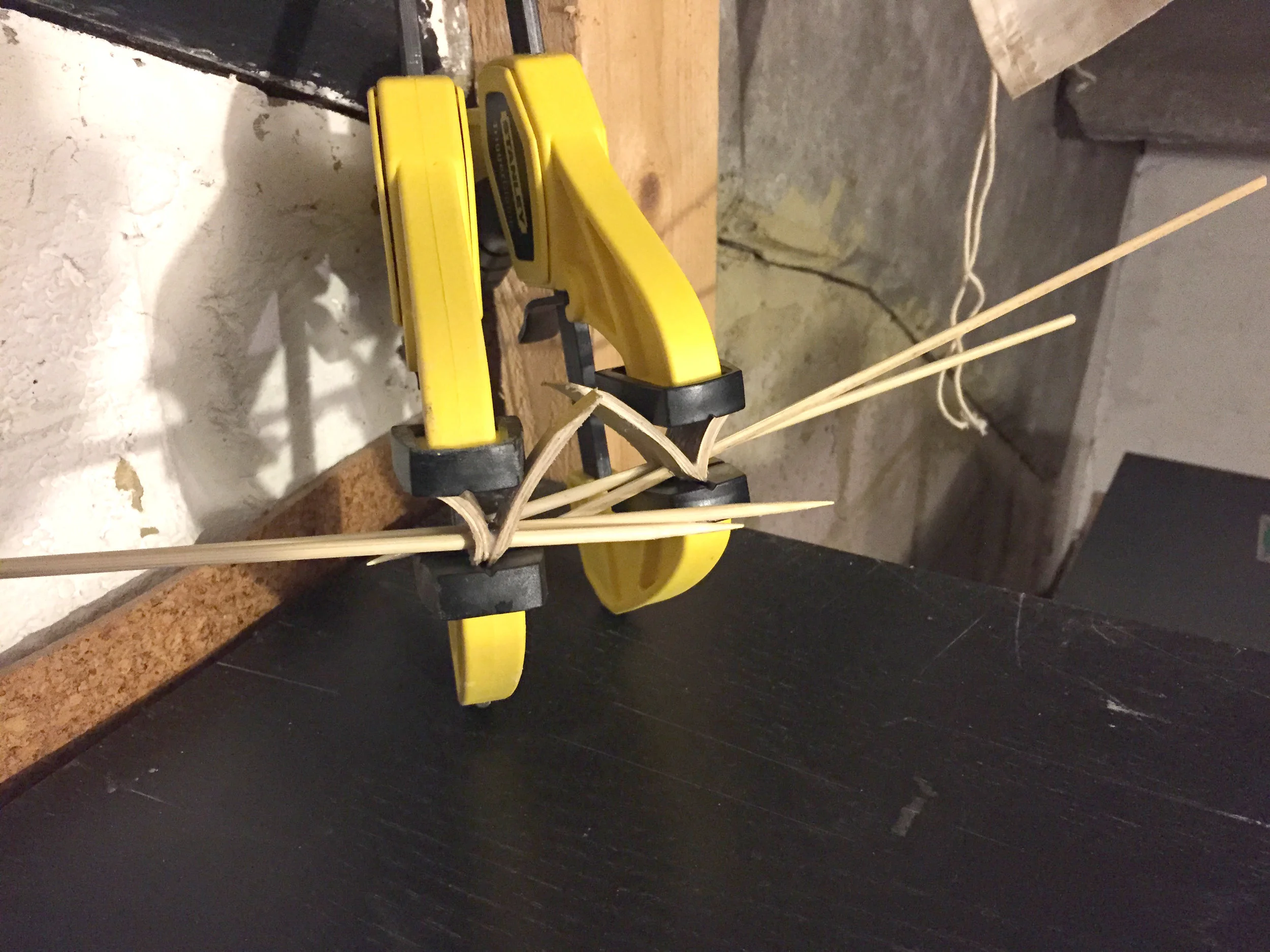 split easy chair front feet manufacture (fifth scale model)