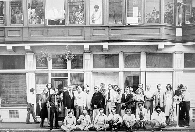 Birmingham &amp; Wood staff photo, 1981.