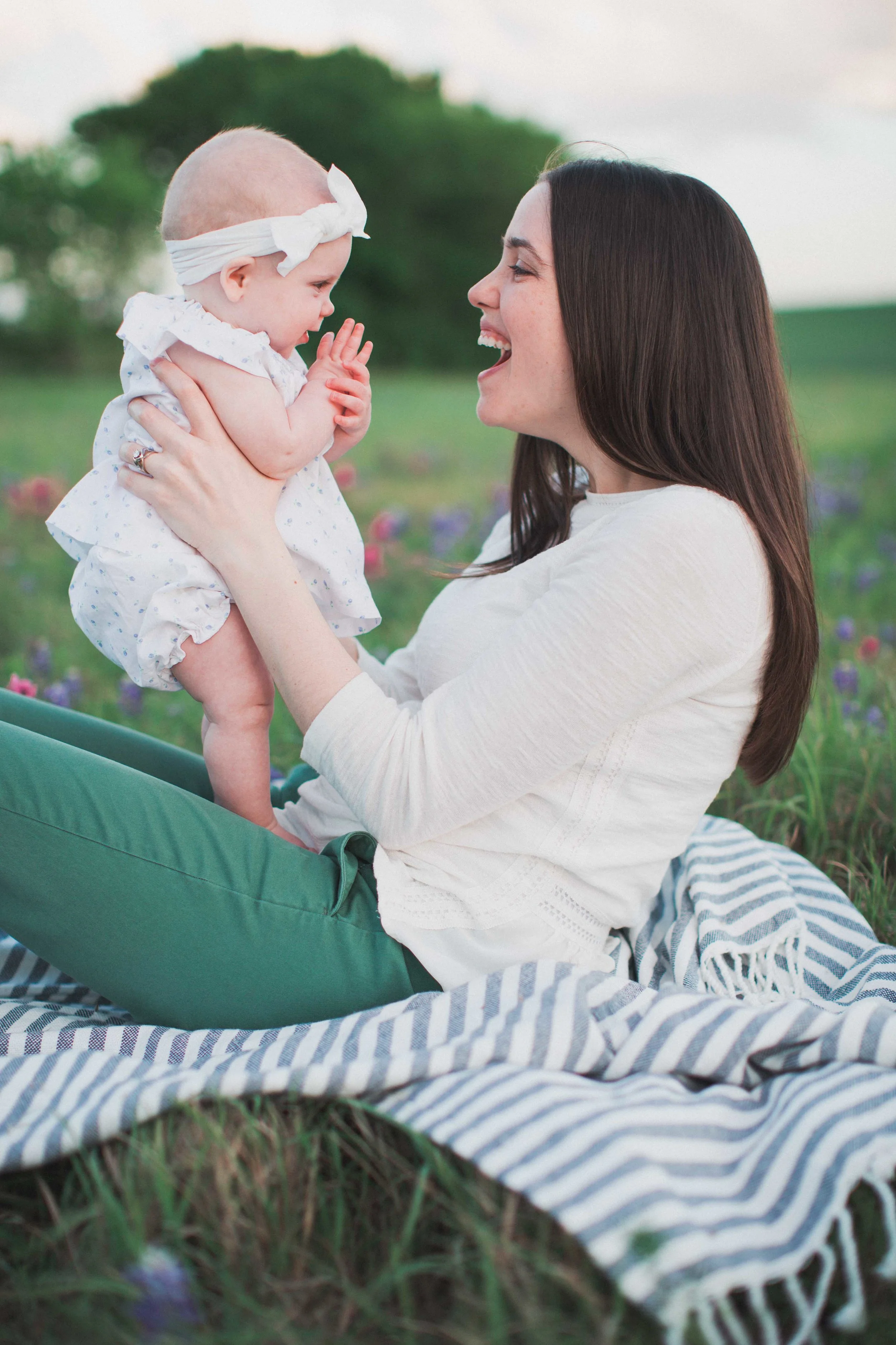 Cora Six Month Session, Milestone session Fort Worth, Fort Worth family photographer, Fort Worth wildflower family photos, Fort Worth bluebonnet family photos, Fort Worth natural light photographer, Fort Worth film photographer, Fort Worth fine art photographer, Fort Worth lifestyle photographer, Dallas bluebonnet family photos, Dallas natural light photographer, Dallas film photographer, Dallas lifestyle photographer