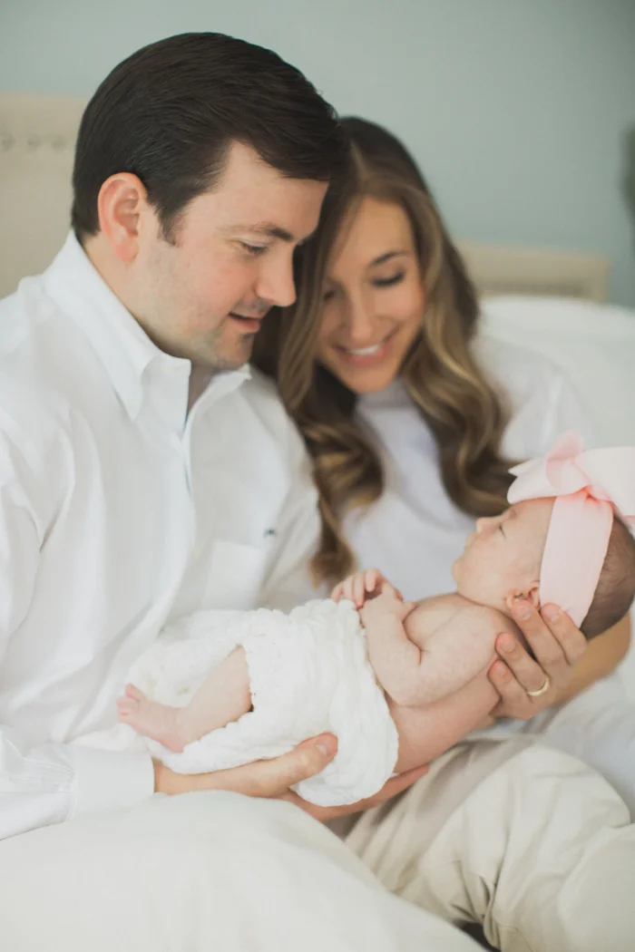 fort worth newborn photographer, dallas newborn photographer, newborn floral photographer, dallas lifestyle photographer, fort worth lifestyle photographer, newborns with bows, allie michie lucas, matthew lucas, lifestyle newborn session, film newborn photographer, film newborn photographer fort worth