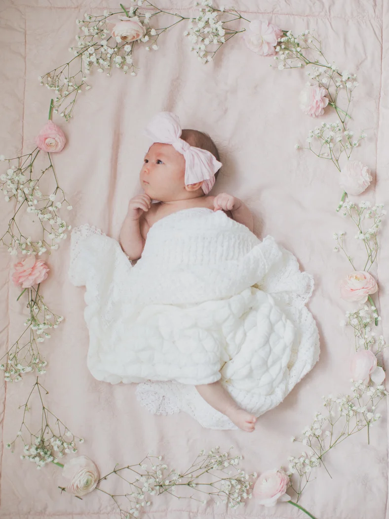 fort worth newborn photographer, dallas newborn photographer, newborn floral photographer, dallas lifestyle photographer, fort worth lifestyle photographer, newborns with bows, allie michie lucas, matthew lucas, lifestyle newborn session, film newborn photographer, film newborn photographer fort worth