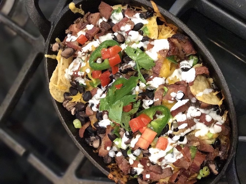 Smoky Moulard duck breast tacos