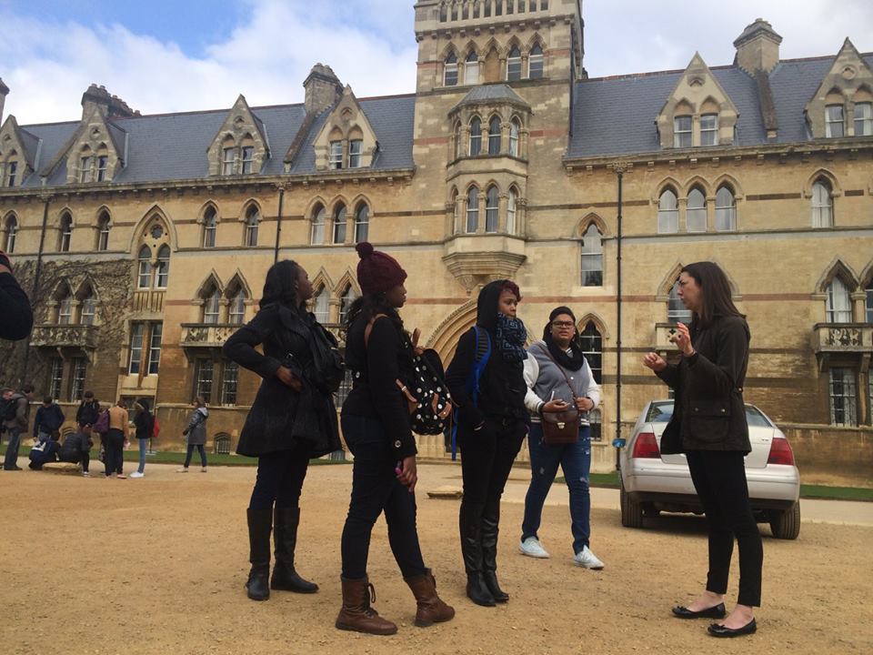 Johnson's snowballing college tours project visits Oxford University, the Louvre