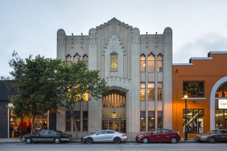Exterior of The Chan National Queer Arts Center on Valencia Street.