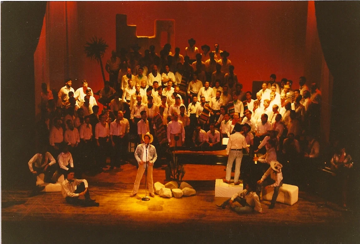 San Francisco Gay Men’s Chorus performing Christmas for Cowboys.