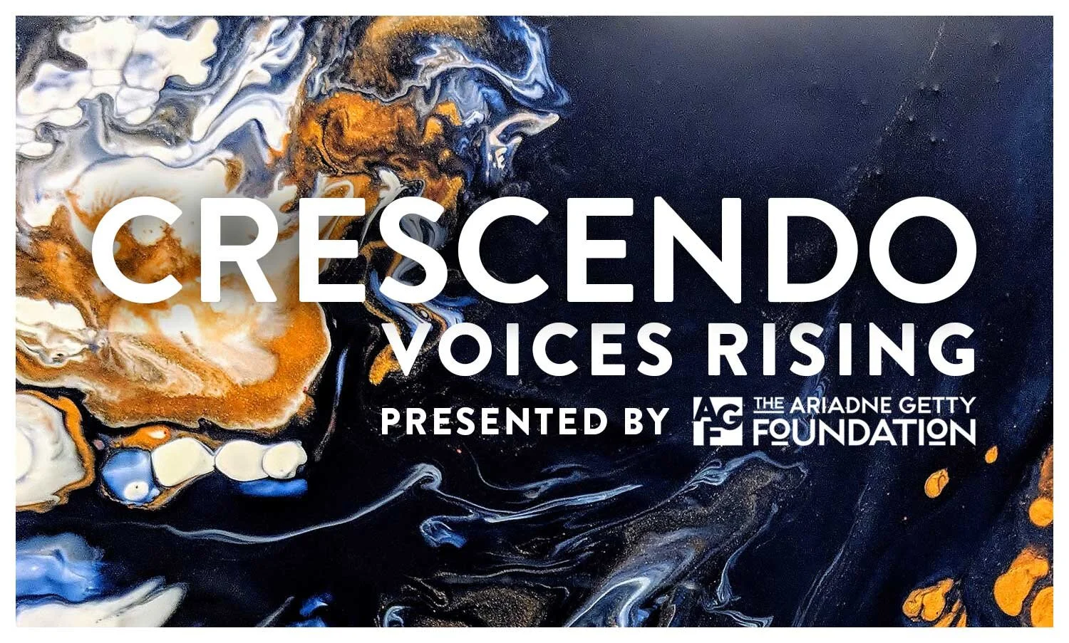 Crescendo 2021 Voices Rising official artwork