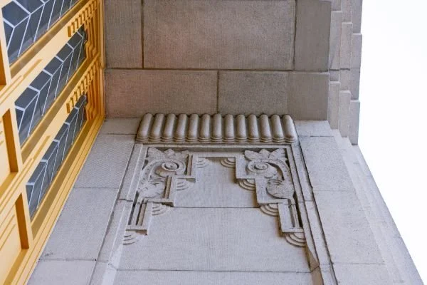 Architectural detail at The Chan.
