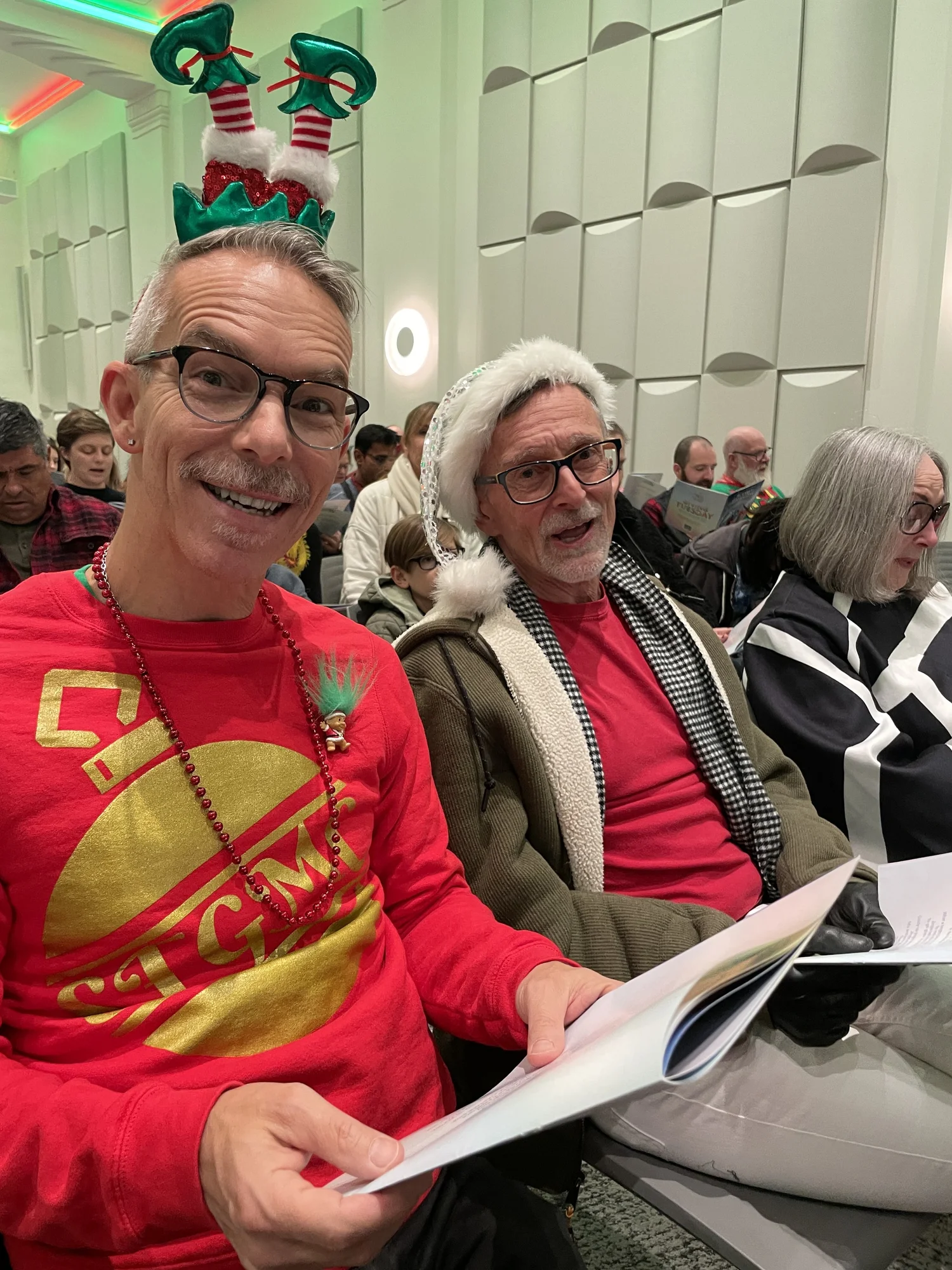 Holiday Sing-Along celebration.
