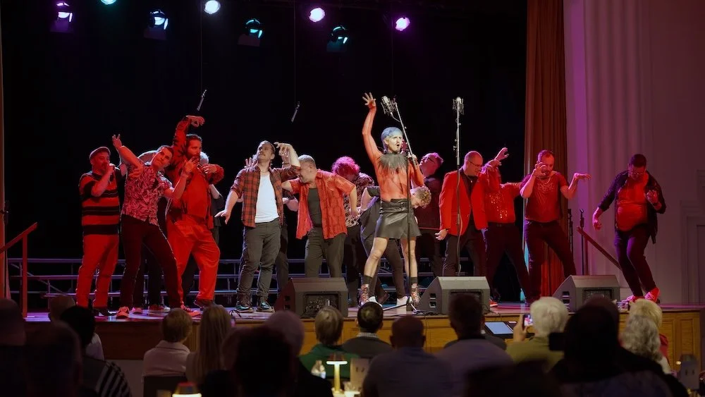 Performance from Shine On at The Chan.
