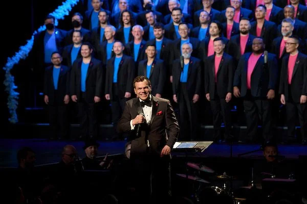 San Francisco Gay Men's Chorus performing during Holiday Spectacular.
