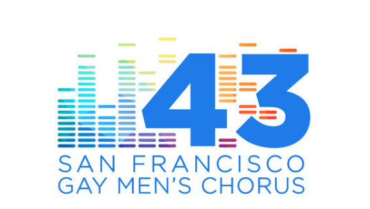 SFGMC Season 43 blue and rainbow logo