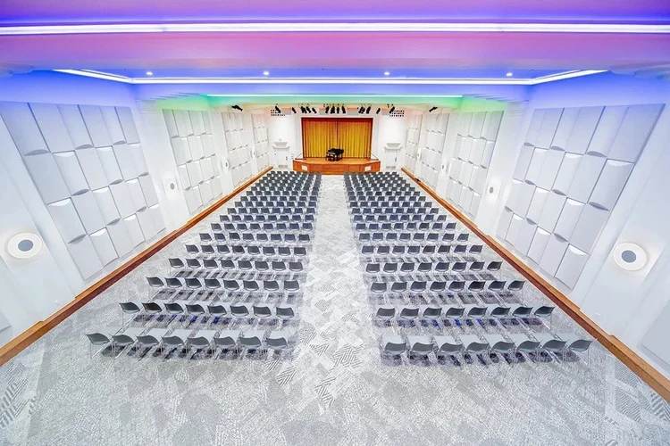 Grand Hall at The Chan National Queer Arts Center.
