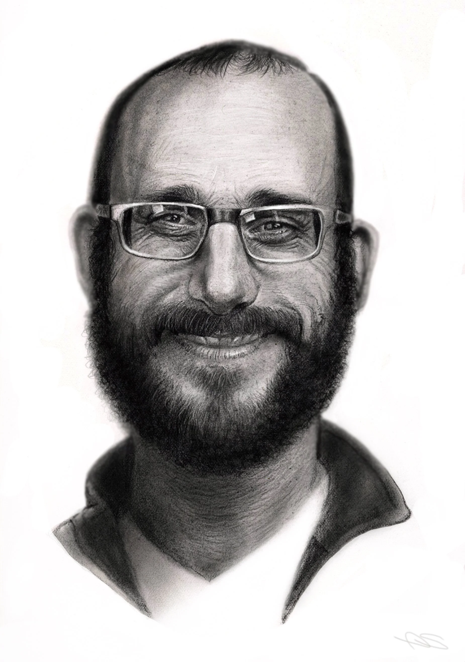 Portrait of Alex Pretti, murdered by US government immigration control officers during g the ICE protests in Minnesota, January 2026.