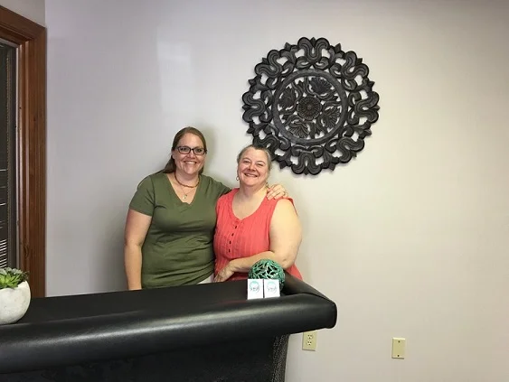 Nicole Lehr and Karen Earls, Founders