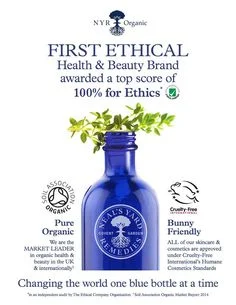We love NYR Organics products! Neil's Yard Remedies is from the UK where standards are set very high for claiming a product is natural or organic. 