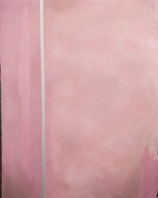   Glimmer  Acrylic on Canvas 48 x 36 inches   