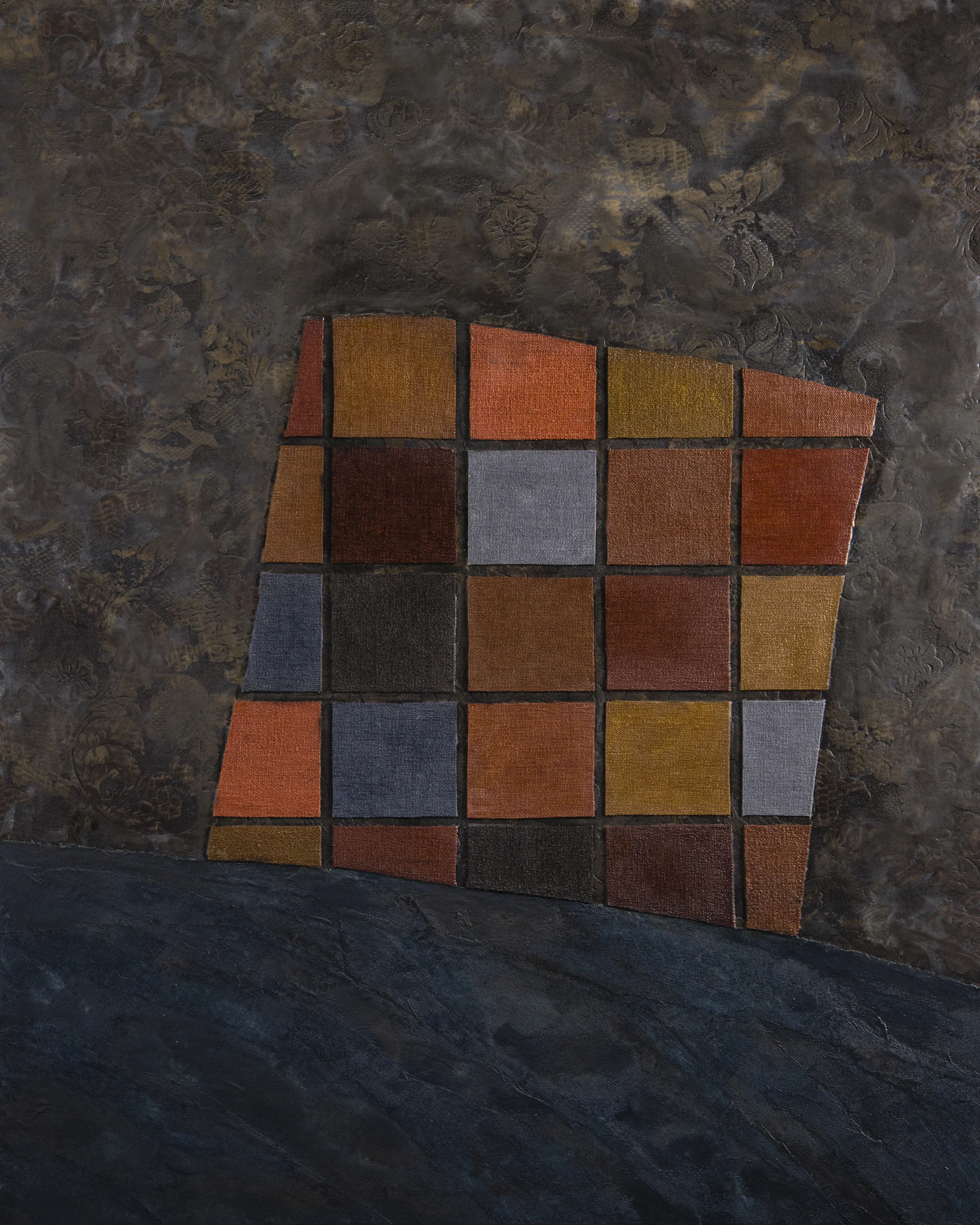   Untitled III  Mixed media 40 x 30 inches   