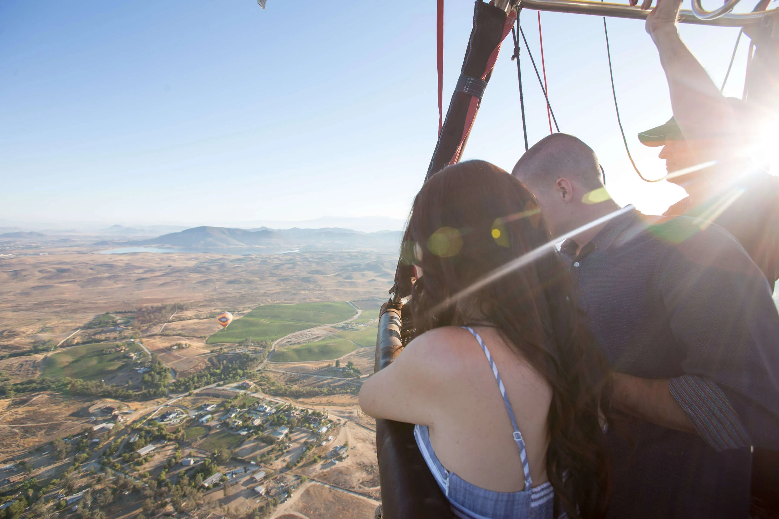 Hot Air Balloon Rides Over Del Mar, CA Compass Balloons