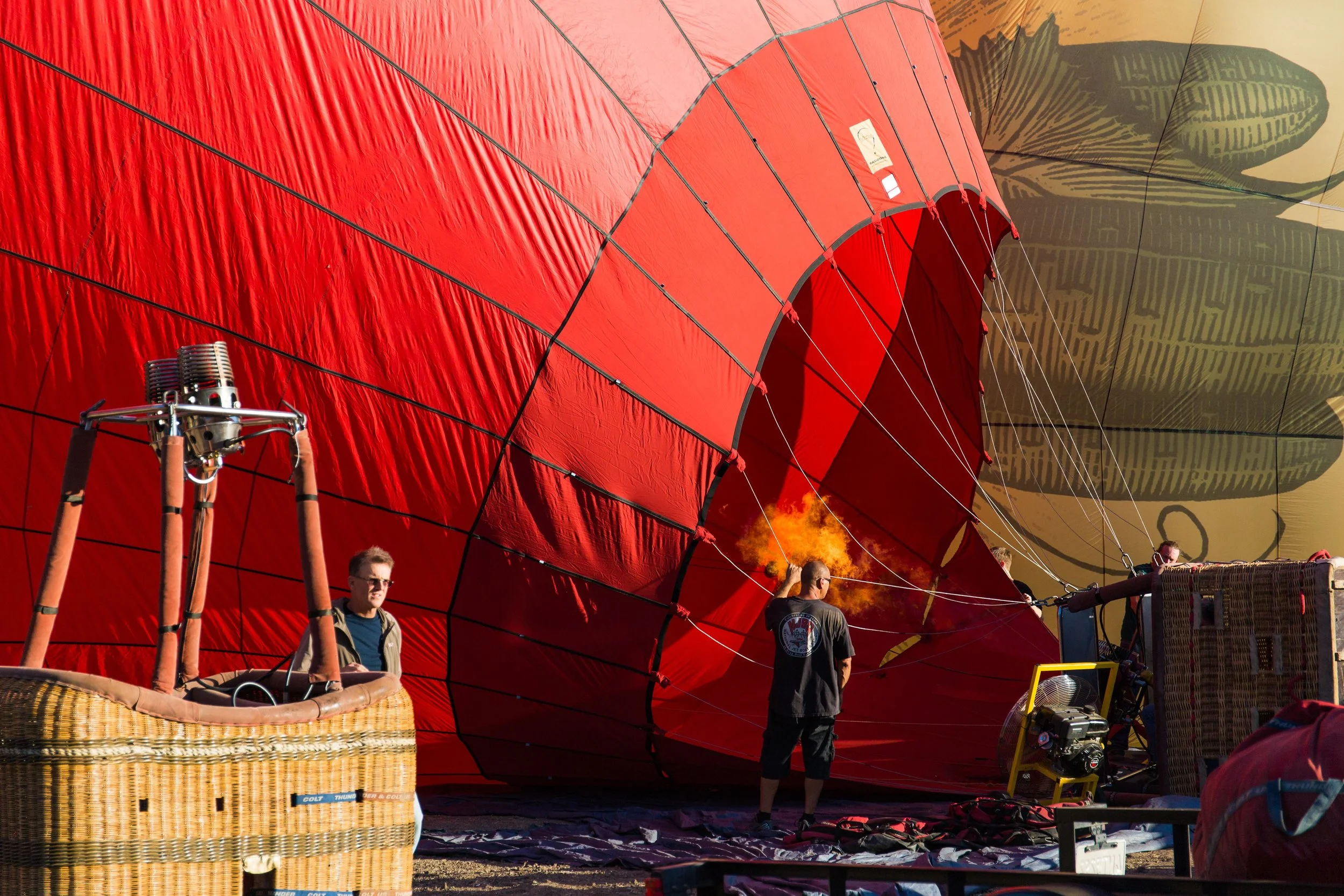 THE HISTORY OF HOT AIR BALLOONS
