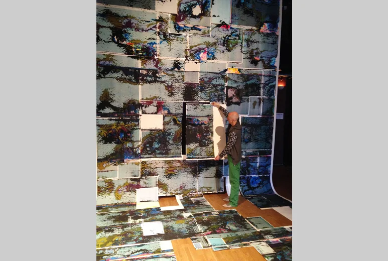 Endless Pageless, The Bluecoat, Liverpool, (2014), Installation view
