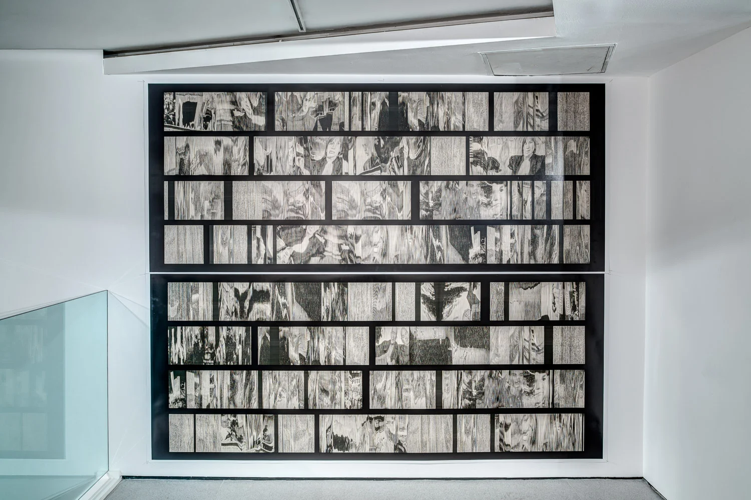 Screenscans Havana 14' 30 (2012), Installation view, Castlefield Gallery, Manchester.