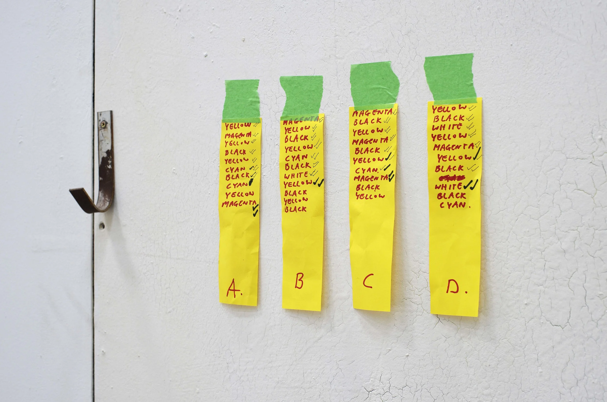 Performance Publishing: Excelsior Works (2015), Installation view