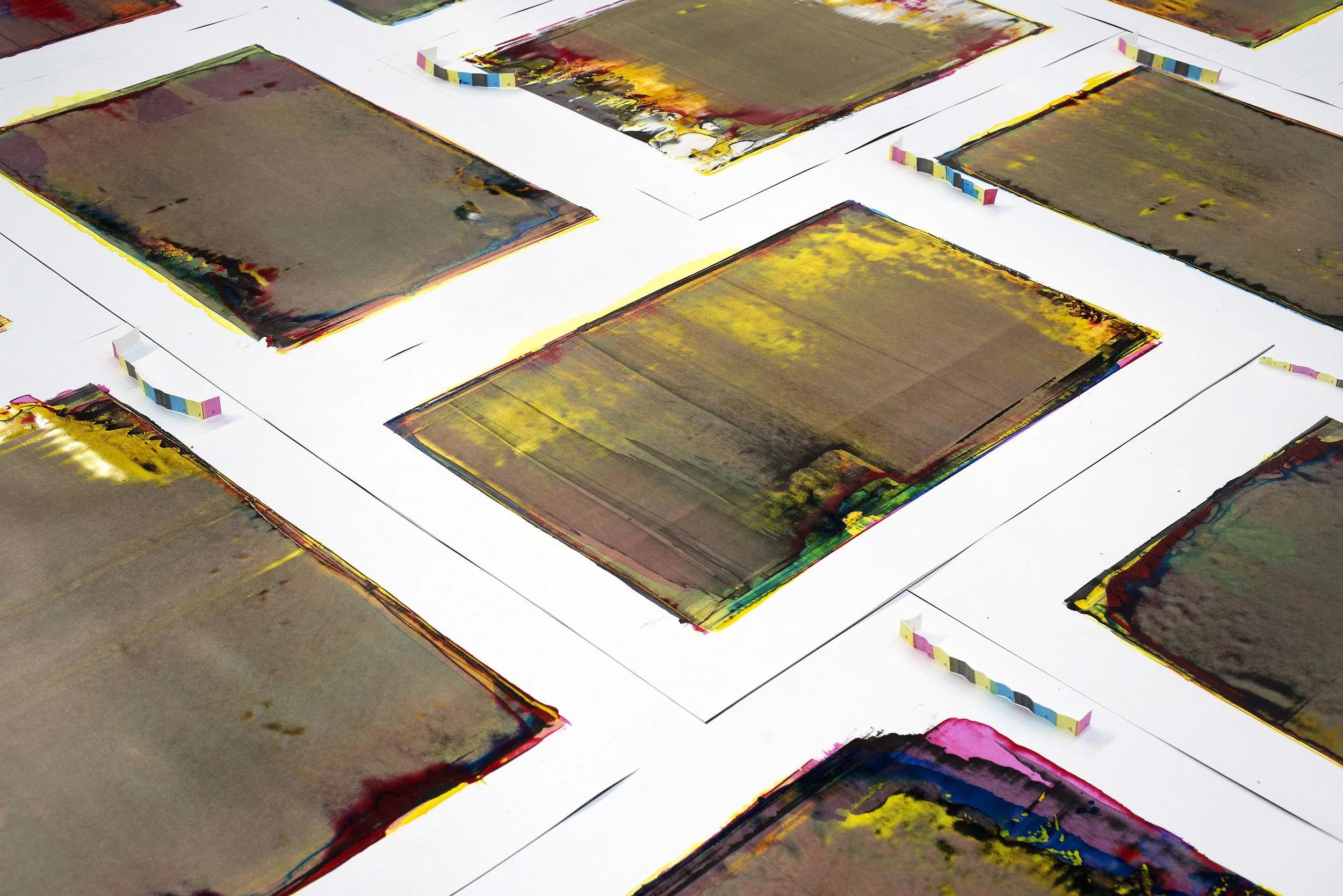 Performance Publishing: Excelsior Works (2015), Installation view