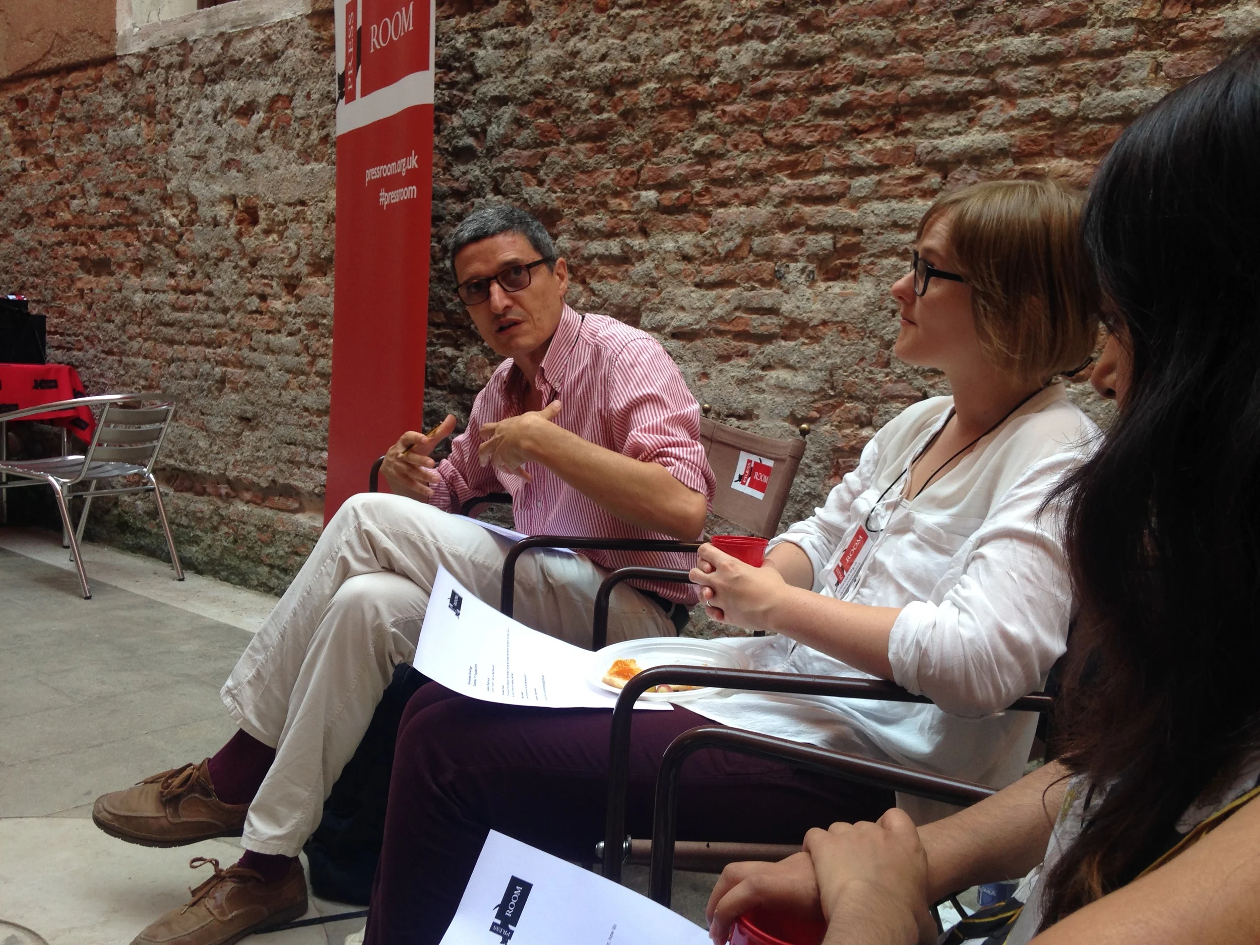 PRESS ROOM, Creative Time Summit, Venice Biennale, (2015)
