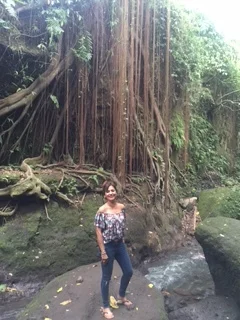 Author @ The Sacred Monkey Forest