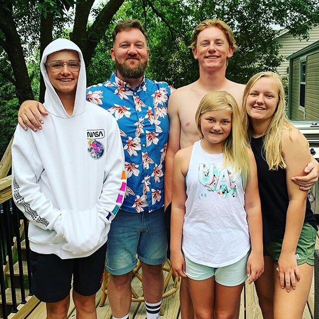 We love this guy so much!! Thank you for Dadding so hard today and everyday. ❤️❤️ @matterikson @cooper_erikson @_emeryerikson13 @the_eli_erikson