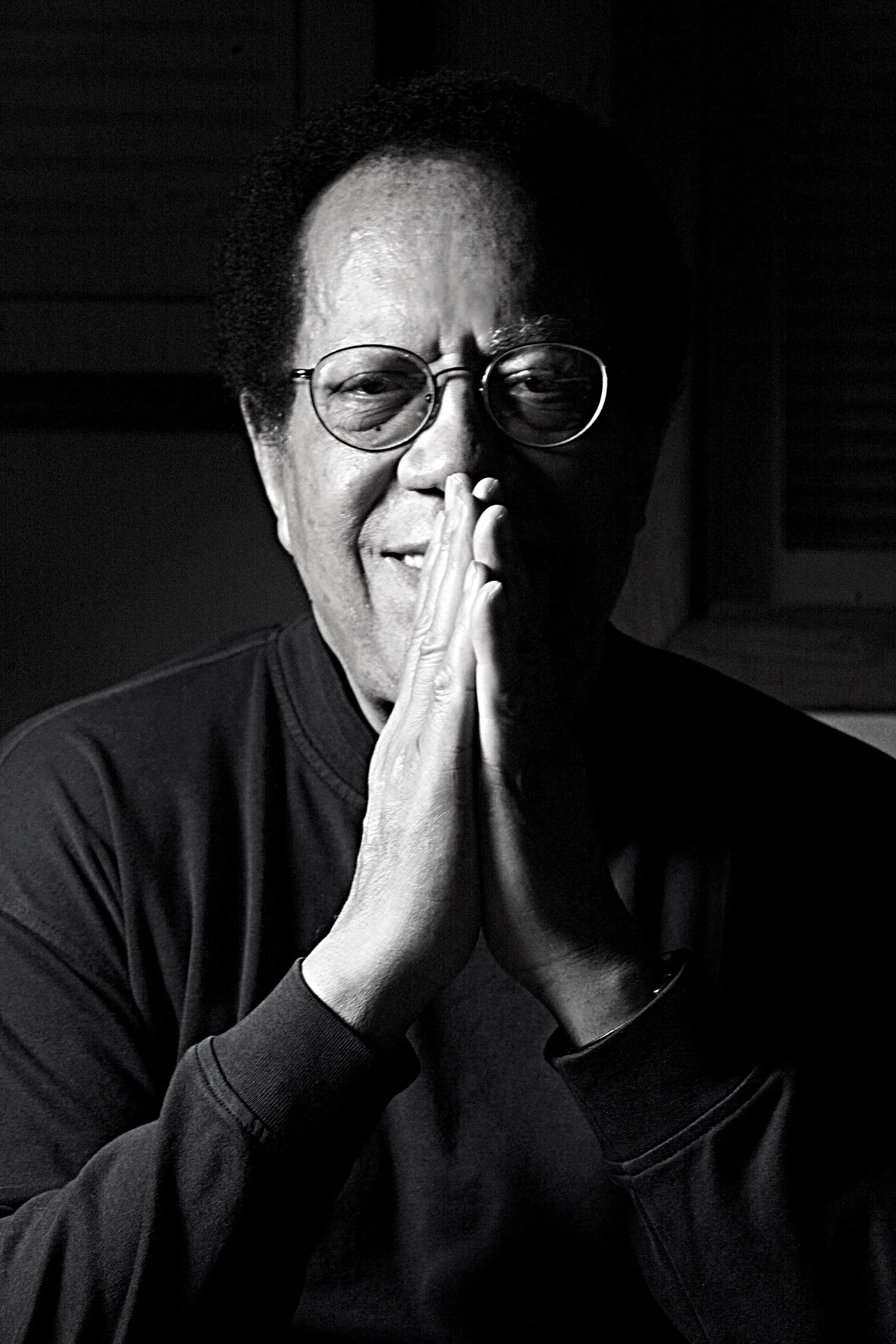 CEDAR WALTON (1934-2013) STUDIO PHOTO SESSION CD cover "The Bouncer" NYC 2010