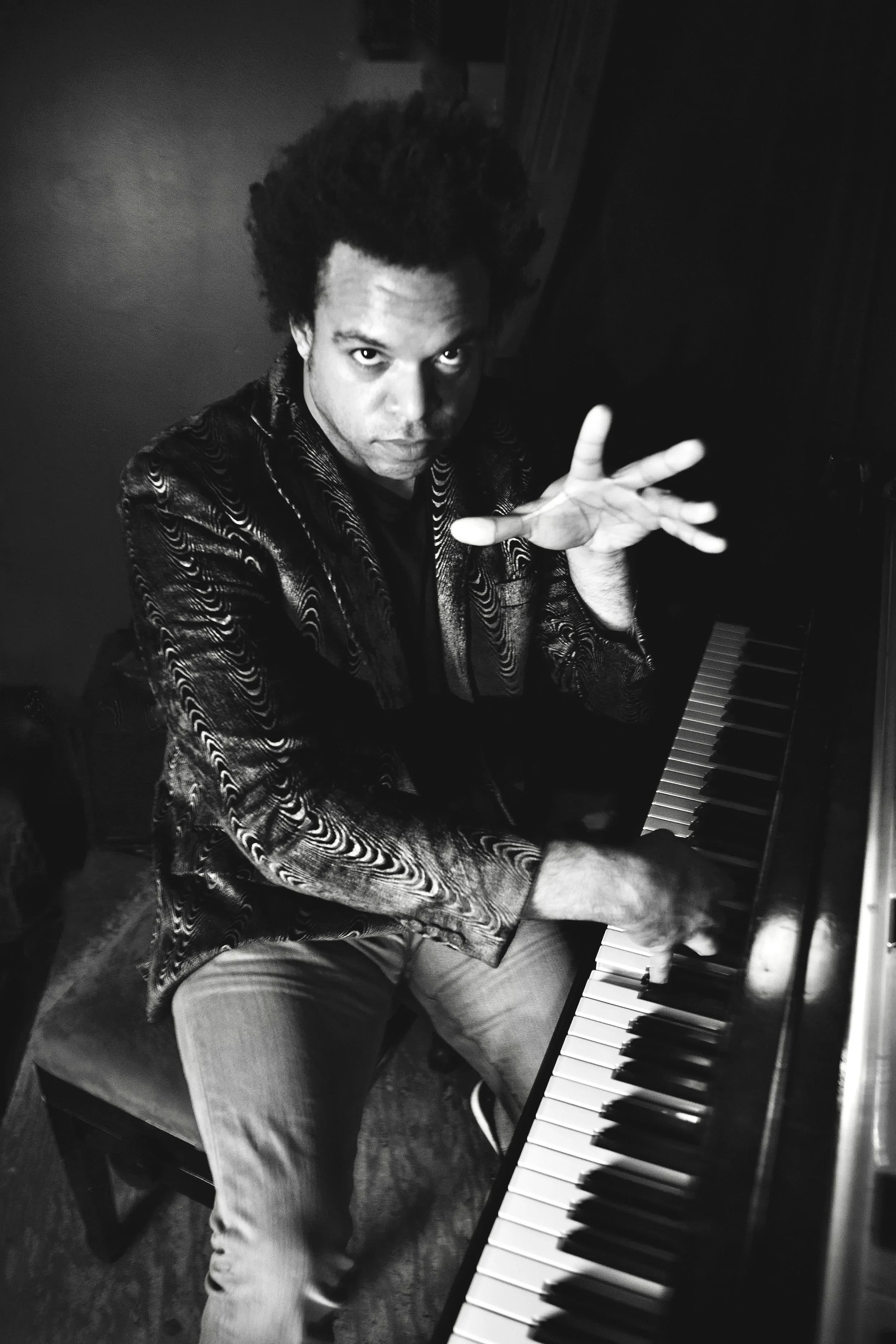 Eric Lewis (1973) , private photo session for Hot House Magazine at Zinc Bar , NYC, 2016