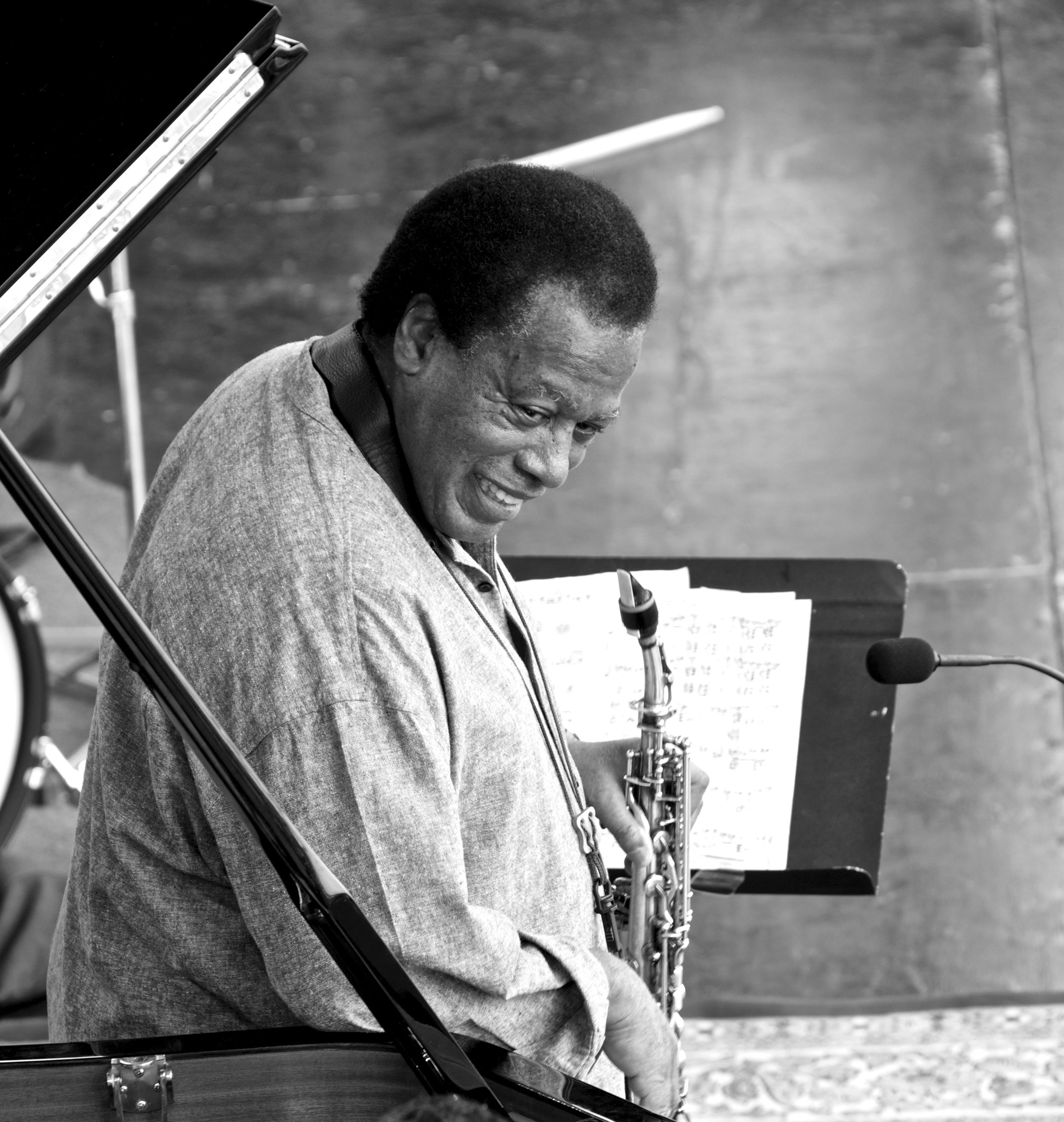 NEA Jazz Master Wayne Shorter (1933-2023) at the 40th Anniversary Newport Jazz Festival. ©2012