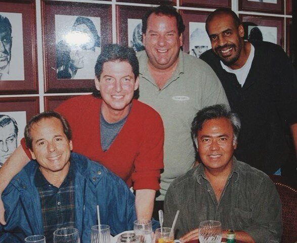 Having Fun and Just Being Cool in 2001 with Desi Arnaz Jr., Ricci Martin, Billy Hinsche, &amp; Wayne Tweed at The Brown Derby.