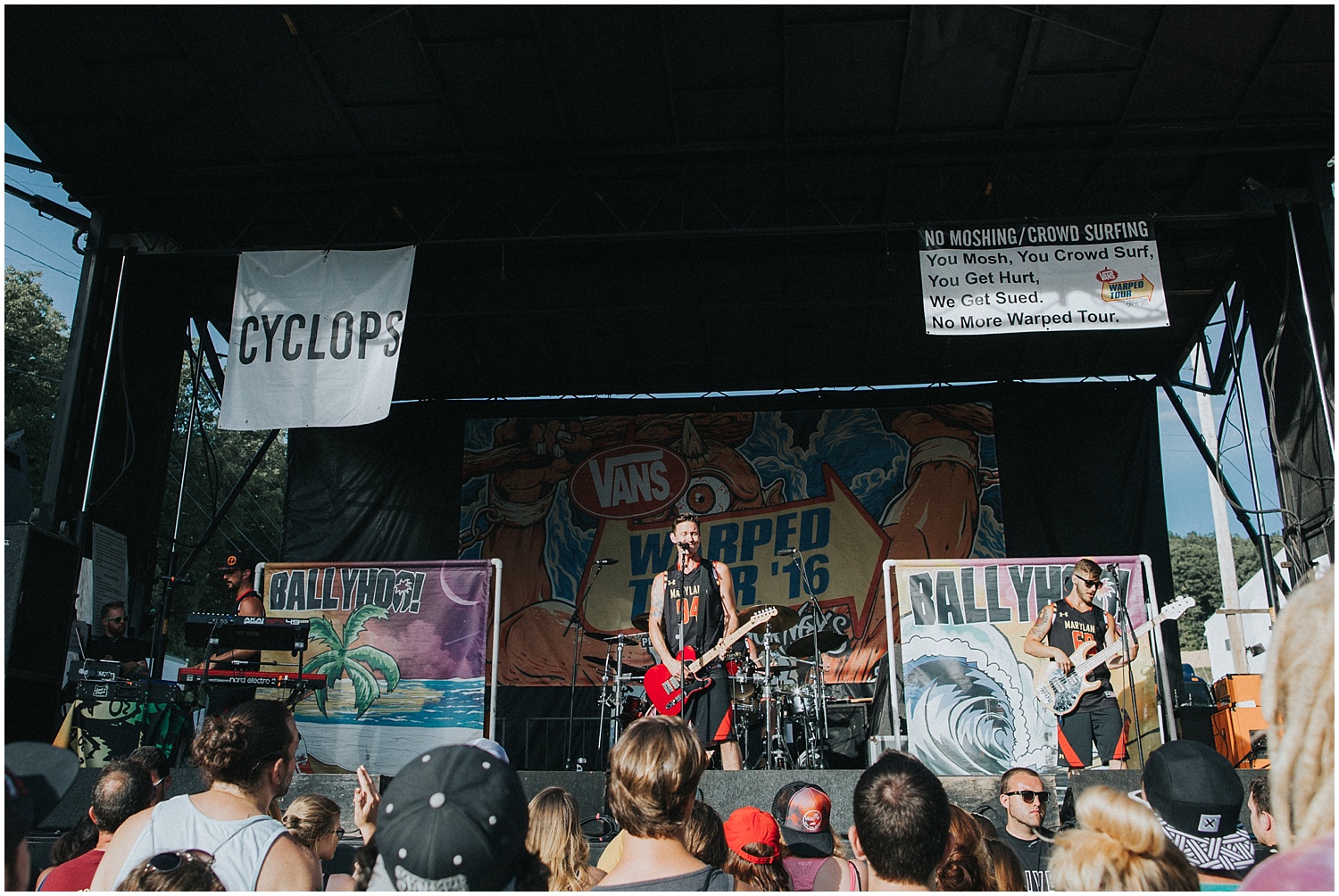 Ballyhoo! | Warped Tour, Scranton PA | July 11, 2016