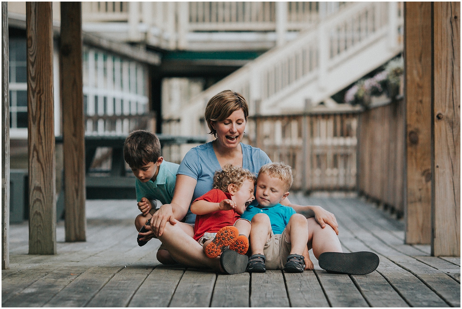 Saint (St) Peter's Village family session