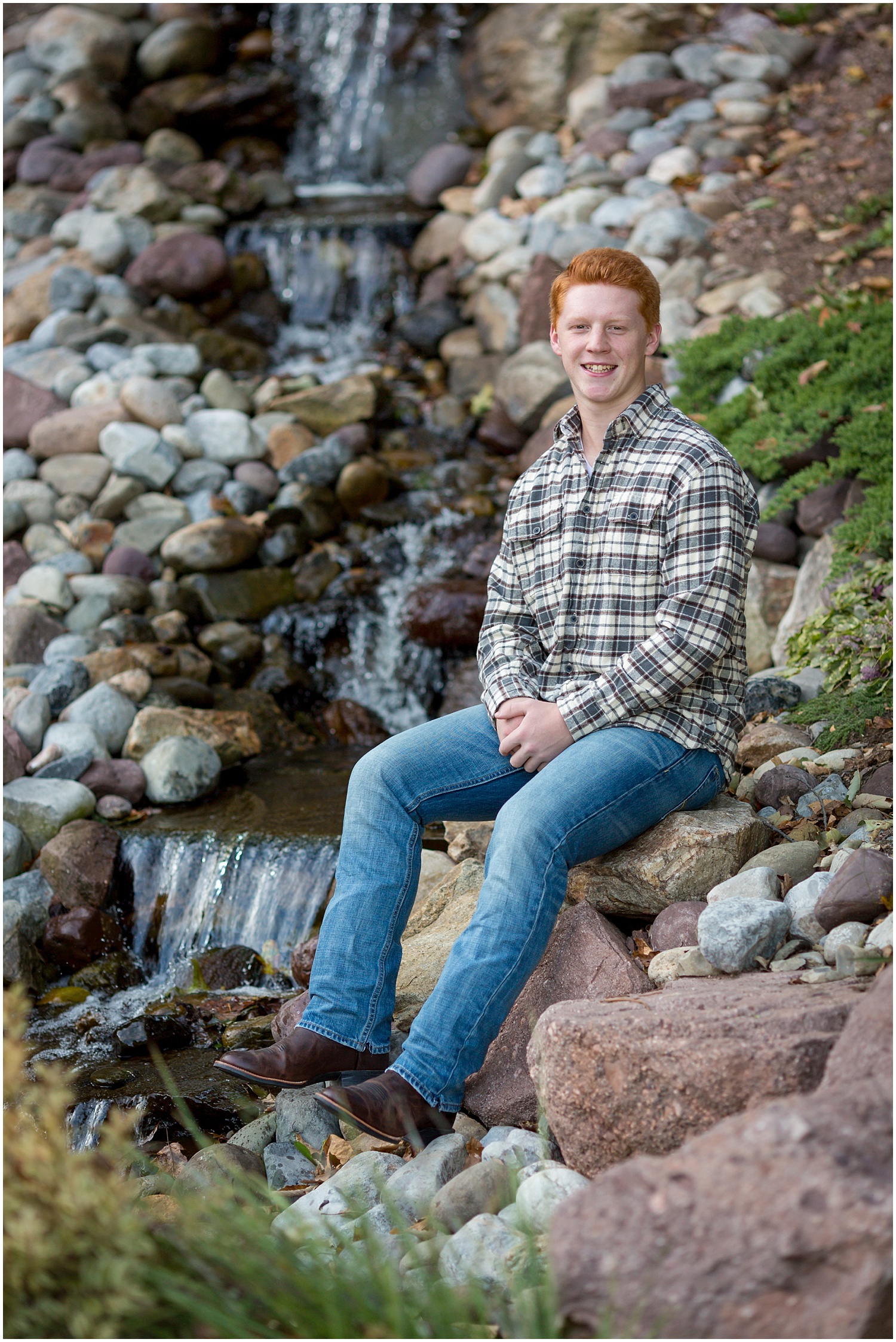 Berks County High School Senior Couple Photography