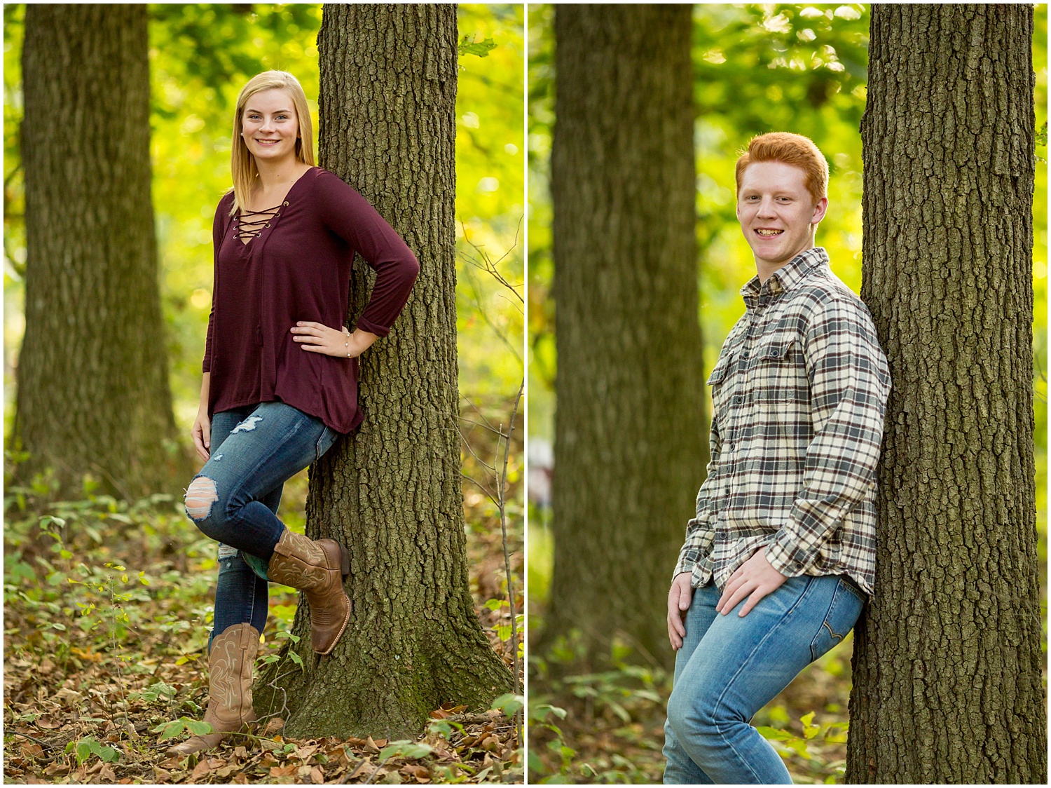 Berks County High School Senior Couple Photography