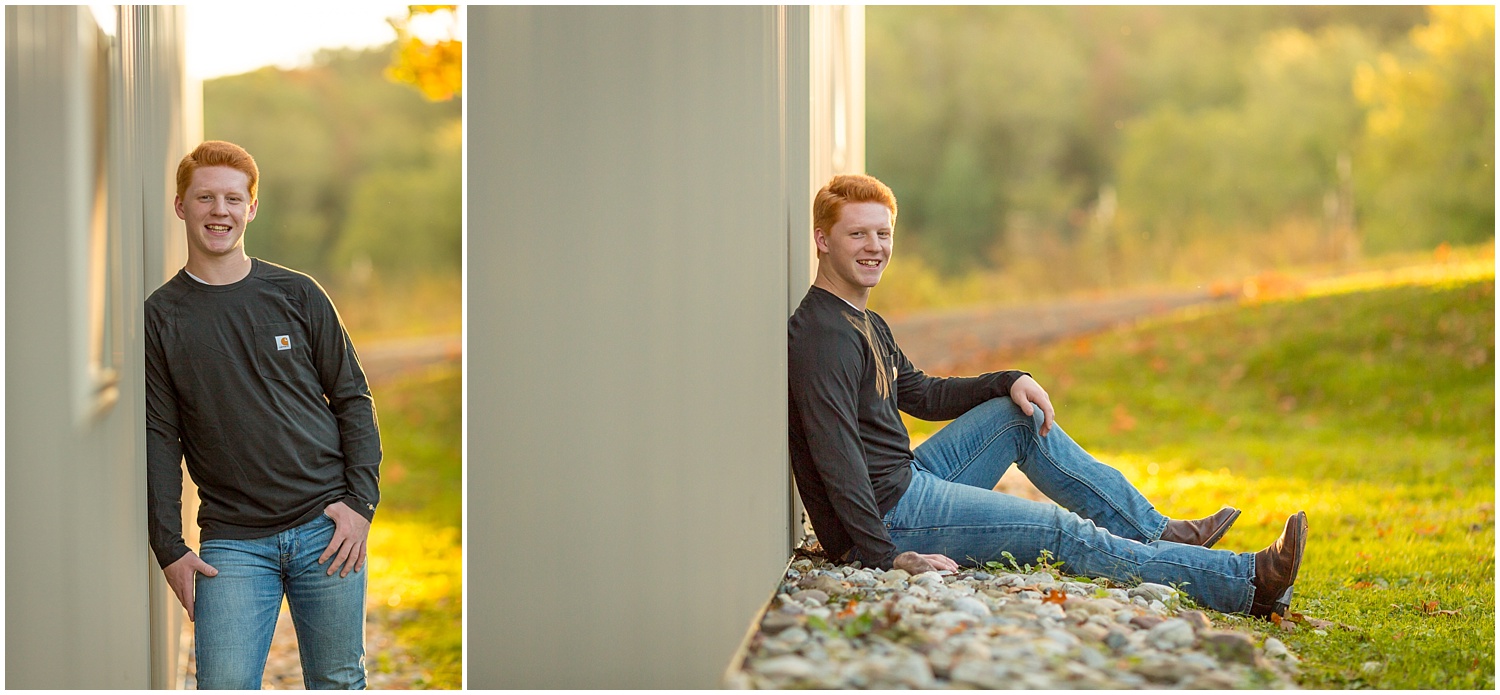 Berks County High School Senior Couple Photography