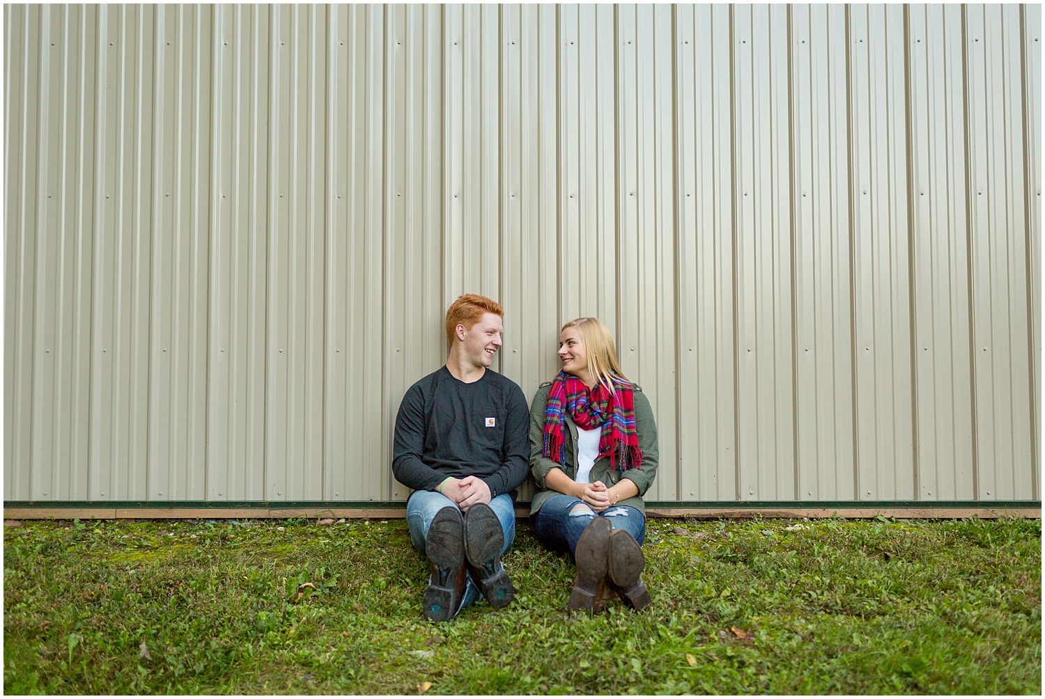 Berks County High School Senior Couple Photography