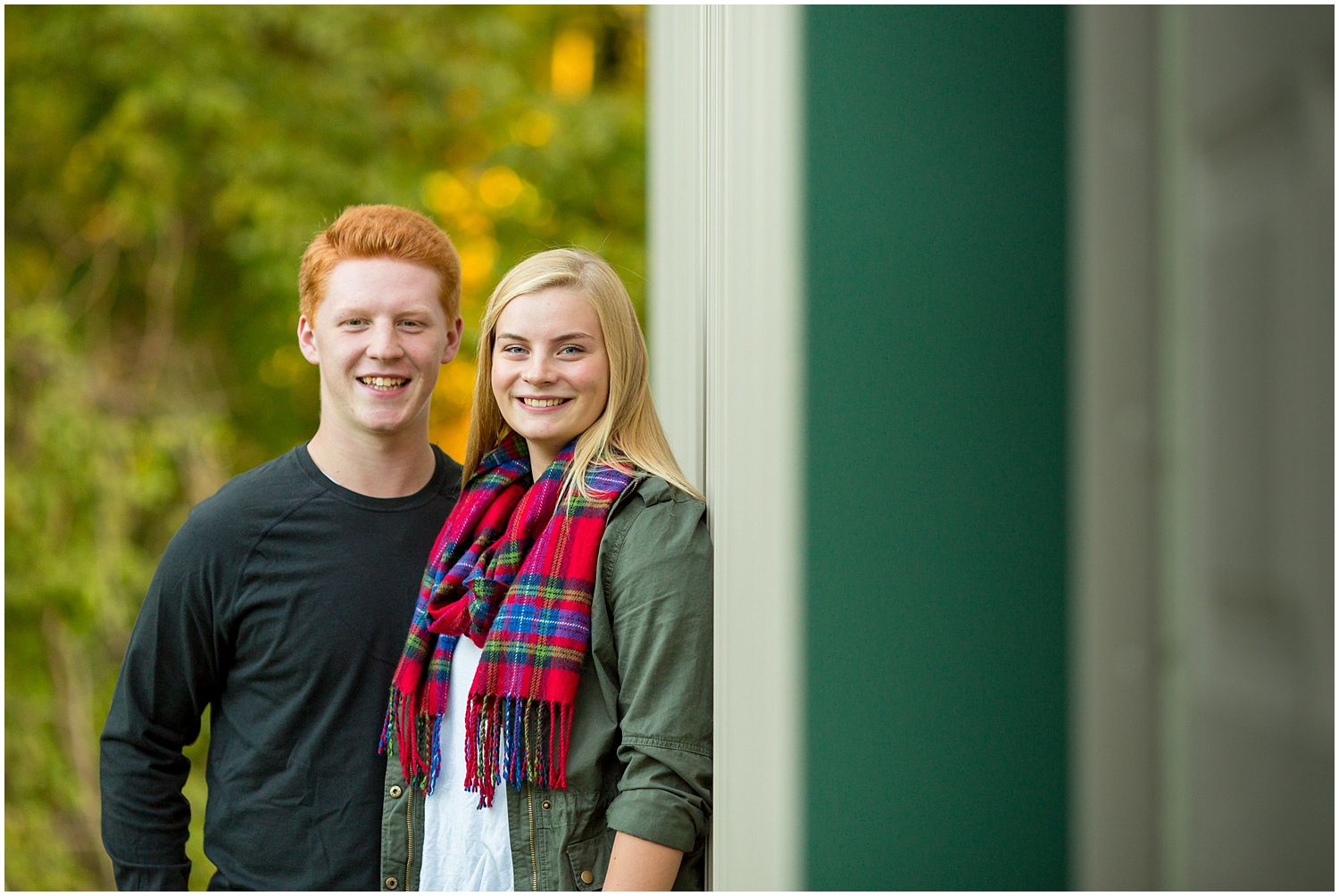 Berks County High School Senior Couple Photography