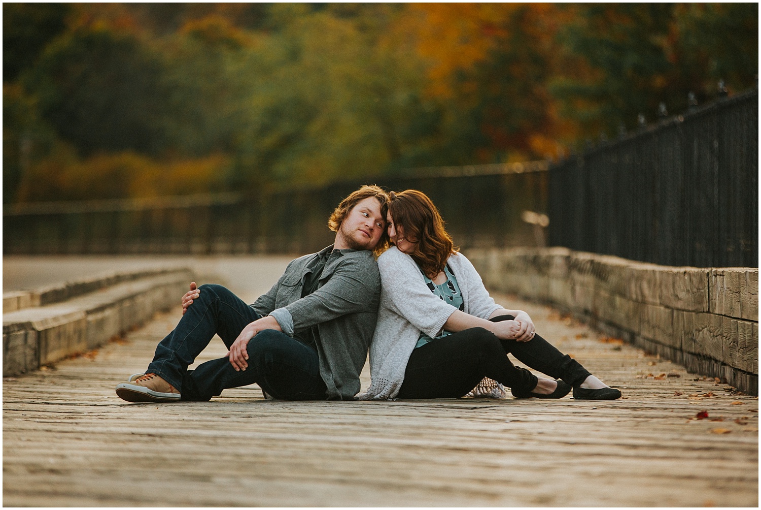 Glen Onoko Falls Jim Thorpe Engagement Photographer