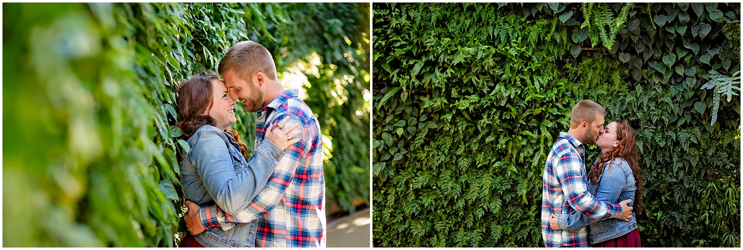 Longwood Gardens Engagement Photoshoot Wedding Photographer