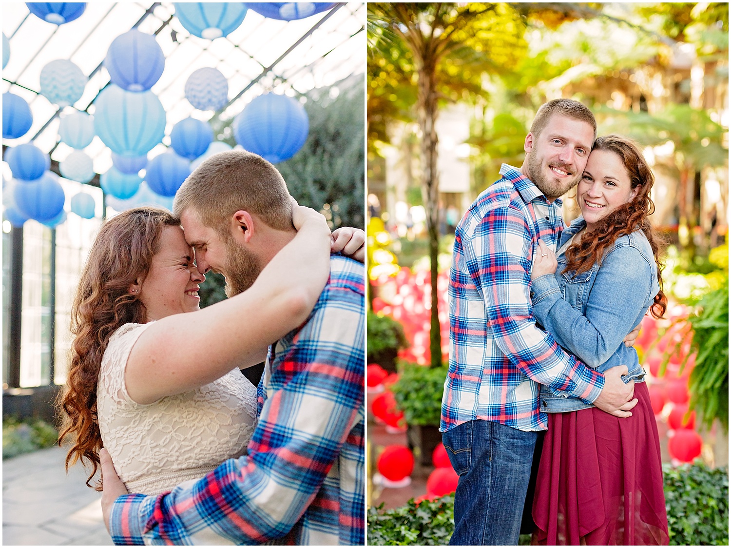 Longwood Gardens Engagement Photoshoot Wedding Photographer