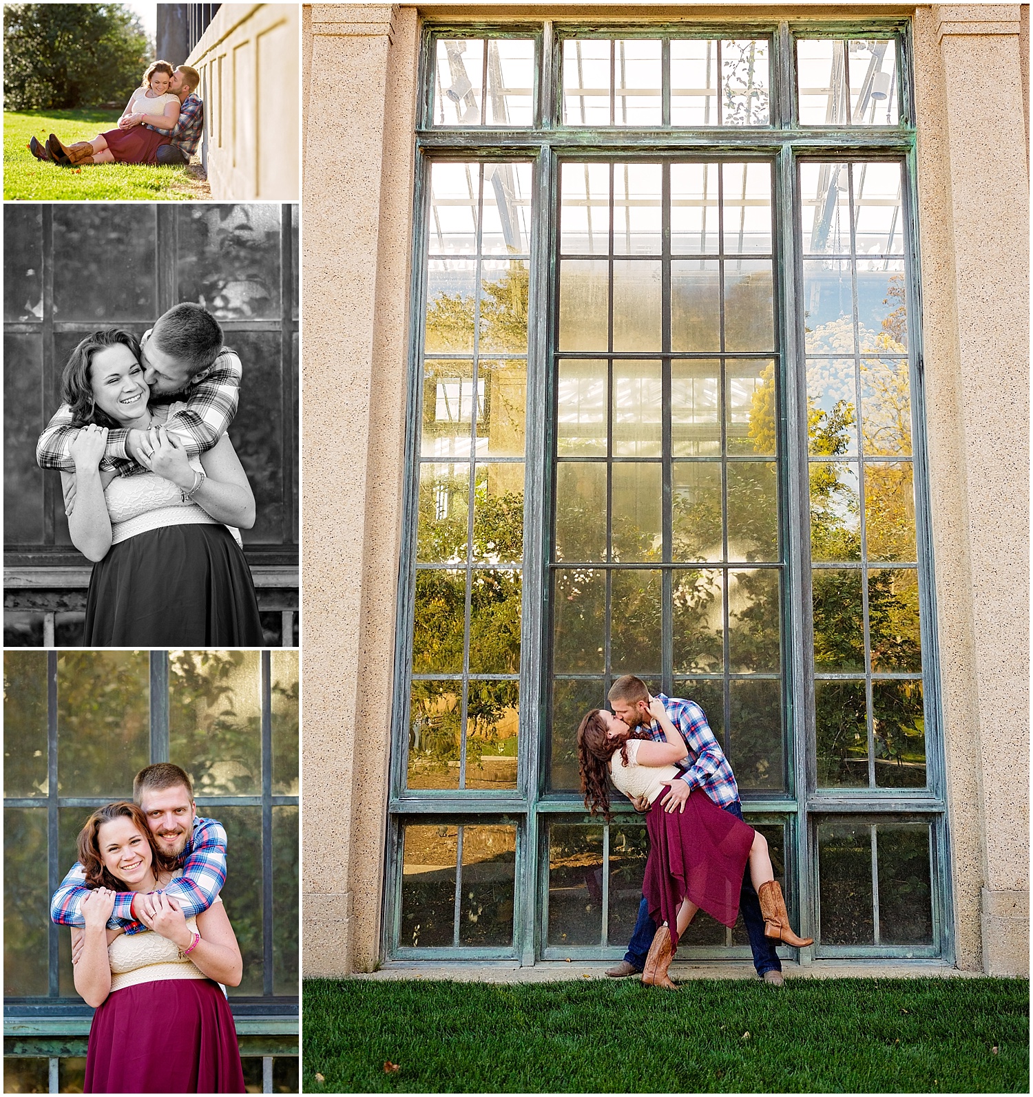 Longwood Gardens Engagement Photoshoot Wedding Photographer