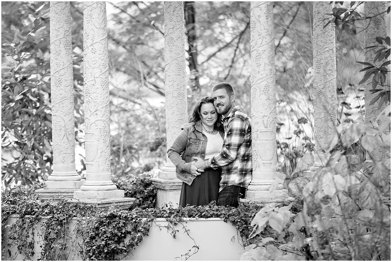 Longwood Gardens Engagement Photoshoot Wedding Photographer